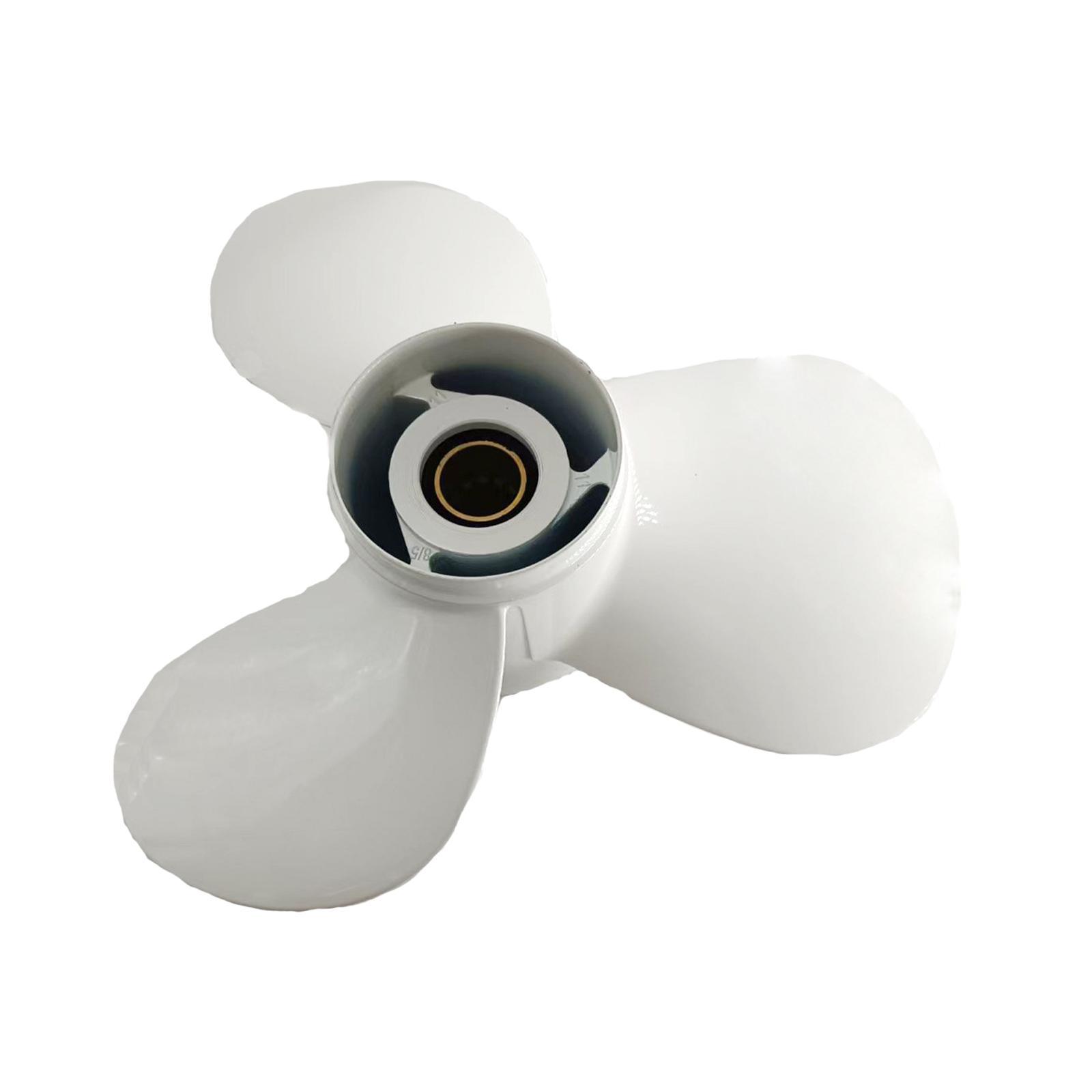 Magideal - Hélice Para Barco, Motor Fueraborda, Hélice En Espiral, Aleación De Aluminio De Primera Calidad, Fácil De Instalar, Reemplaza 11 5/8 X 11-G Para 40-50