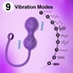 thumbnail image 2 of 1pc APP Control Wireless Kegel Ball Vibrator - 9 Vibration Modes, IPX7 Waterproof, Clitoral & Vaginal Stimulator, Multifunctional Sex Toy for Couples & Adults, 2 of 4