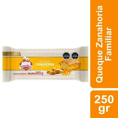 Queque Zanahoria 250 G Nutra Bien