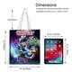 thumbnail image 5 of Miles from Tomorrowland Bolso de tela con estampado de lienzo para mujer, bolsa de compras reutilizable y estética, con cremallera interior, regalo para mujer,40*40cm., 5 of 6
