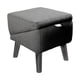 thumbnail image 2 of Taburete de escalera para mascotas, versátil, portátil, ahorrador de espacio, esencial para cachorros, camas, gatitos, autos, sofás, animales pequeños Negro Gris, 2 of 5