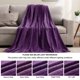 thumbnail image 4 of Manta polar BEDELITE tamaño king violeta para cama y sofá, 4 of 8