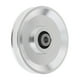 thumbnail image 3 of Rodamiento Polea Rueda Accesorio de Gimnasio Universal Resistente Al Desgaste Fácil de Instalar 10 Mm de Diámetro Interior para Ejercicio Accesorio de 110mm Plata, 3 of 5