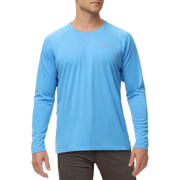 Rash Guard for Men Swim Shirt with Pocket Quick Dry UPF 50 Talle XL