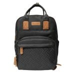 Pumucki - Bolso Mochila Maternal Multifuncional Color Negro