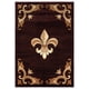thumbnail image 1 of Alfombra decorativa United Weavers Bristol Barnsley, 55 x 85 cm, color marrón, 1 of 5
