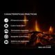 thumbnail image 2 of Calefactor Chimenea Eléctrica Vulkan 2000W, 2 of 5