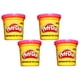 thumbnail image 1 of Play-Doh Pack de 4 Botes Rosa 85 g Masa para Modelar, 1 of 2