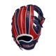 thumbnail image 2 of Guante de béisbol WILSON A2K 1724SS 29 cm Azul marino/Rojo, 2 of 8