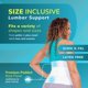 thumbnail image 4 of Faja lumbar BraceAbility 5XL de soporte bariátrico, 4 of 6