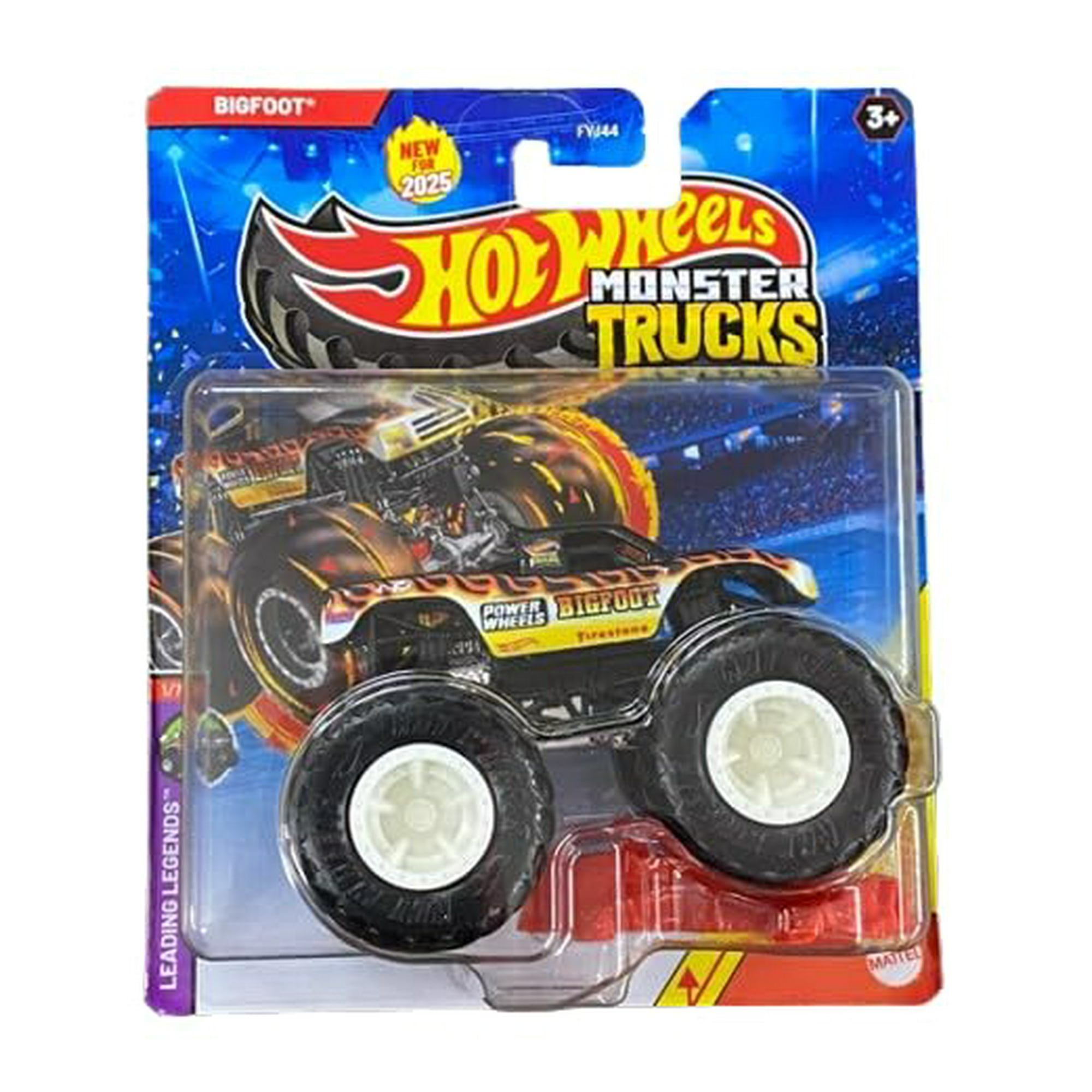 Vehículo Fundido A Presión Hot Wheels Monster Trucks Bigfoot 1/7
