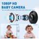 thumbnail image 3 of Monitor para bebé HelloBaby 5.5" 720P 2 cámaras sin WiFi, 3 of 7