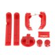 thumbnail image 4 of Conjuntos De Botones Hombro R L A B D-Pad Para Gameboy Advance GBA Red, 4 of 5