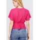 thumbnail image 5 of Blusa Tipo Túnica sin Mangas con Ribete de Encaje y Dobladillo Redondo, 5 of 5