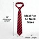 thumbnail image 4 of Corbata Man of Men a Rayas Multicolores, 4 of 7