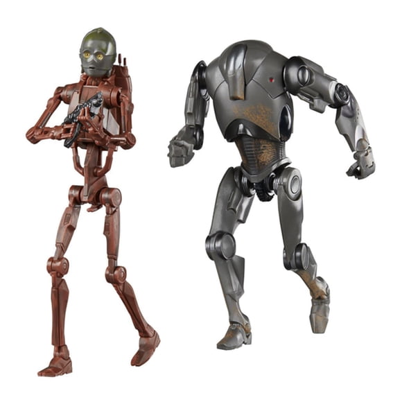 Figura de acción Hasbro C-3PO y Super Battle Droid 15 cm (2 piezas)