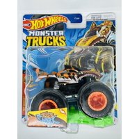 Toy Hot Wheels Monster Trucks Tiger Shark 2023 A Escala 1:64