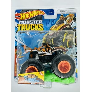 Toy Hot Wheels Monster Trucks Tiger Shark 2023 A Escala 1:64