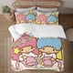 thumbnail image 1 of Little Twin Stars 3-Piece Bedding Set For Kids Boys Girls Adult Cartoon Warm Cute Fashion Holiday Present Gift Bed Sheets, 1 of 5