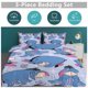 thumbnail image 5 of Eeyore Print Bedding Set Pattern Duvet Cove Set 3 Pieces 1 Quilt Cover And 2 Pillowcases for Women Men Teens, 5 of 5