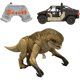 thumbnail image 3 of Jurassic Rebirth Distortus Rex RC Track N Chomp Set, 3 of 3