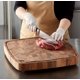 thumbnail image 5 of Tabla de cortar Ironwood Gourmet 46 × 46 × 8 cm de madera de acacia, 5 of 6
