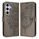thumbnail image 5 of Funda Cartera Mariposa Para Samsung Galaxy S24 Fe Con Soporte Y Ranuras Para Tarjetas Gris, 5 of 5