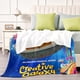 thumbnail image 4 of Creative Galaxy anti-pilling, suave, ligera, esponjosa y acogedora de lujo para hogar y cocina – Perfecta para niños y adultos,100X130cm, 4 of 6