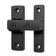 thumbnail image 3 of Pestillo De Puerta De 180 Grados, Cerradura De Perno Para Puertas, Para Jardín, Interior, Exterior, Oficina, Negro, 3 of 5