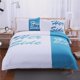 thumbnail image 1 of Her Side and His Side Quilt Duvet Cover Set Doona Cover Children Double3-Piece Bedding Set, 1 of 5