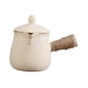 thumbnail image 1 of Tetera De Cerámica Con Tapa, Infusor De Té Duradero Para Cocina, Regalos Del Día De San Valentín, Color Blanco, 1 of 3