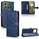 thumbnail image 1 of Funda Cartera Lunares Motorola Moto X70 Air 5G con Tarjetero, Correa y Soporte Azul, 1 of 6