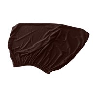 Magideal - Funda Para Cabecera De Cama, Protector De Cabecera, Decoración De Dormitorio De Color Sólido Suave, Funda Para Cabecera De Cama A Prueba De Polvo, Fun Marrón Oscuro