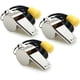 thumbnail image 1 of Silbato, paquete de 3 silbatos deportivos de acero inoxidable con cordón, silbatos de sonido fuerte y nítido, ideales para entrenadores, árbitros y oficiales, 1 of 6
