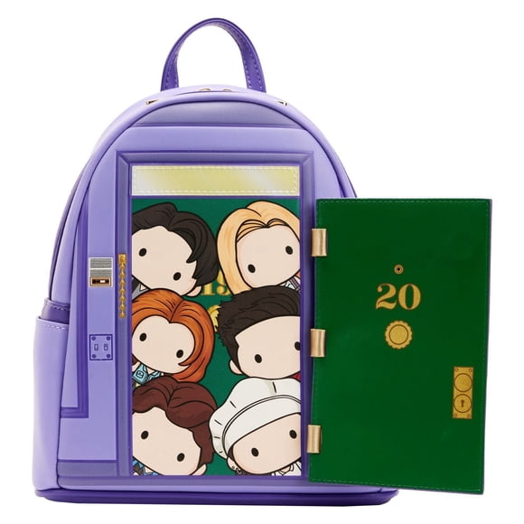 Bolso Loungefly Friends TV Series Front Door Chibi Art
