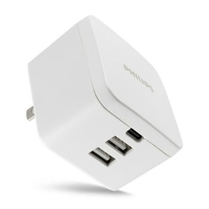 Cargador De Pared Usb Philips Dlp1032Q/37 32W Para Iphone Ipad