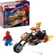 thumbnail image 1 of LEGO Marvel 76335 SpiderMan vs Ghost Rider Moto, 1 of 3