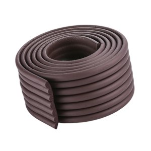 Bothyi - Protectores De Borde De Mesa Para Muebles, Tira Protectora De Borde De Mesa, Color Marrón