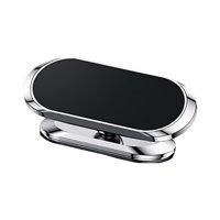 Bothyi - Soporte Magnético Para Teléfono De Coche Soporte Para Coche Con Rotación De 360° Ajustable Plata