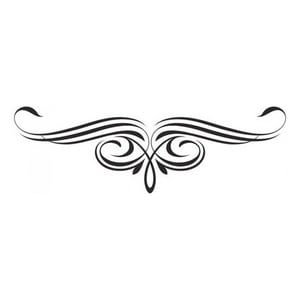 Rienda Libre Graphics - Decomural Swirl Pattern Decorative Headboard Ws-15390