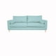 thumbnail image 1 of Sofa Indu 2 Cuerpos Chenille Verde Menta, 1 of 3