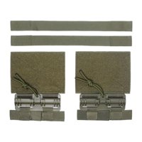 Ioensy - 2X Juego De Hebillas De Liberación Rápida Adaptador De Faja De Tubo Para Herramienta De Cosplay 6094 Verde