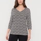 thumbnail image 3 of Polera Mujer Recogida Ecru Print Corona, 3 of 5