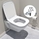 thumbnail image 5 of Kit de pernos para bisagras de asiento de inodoro de liberación rápida, fijación superior, 2 piezas, 5 of 7