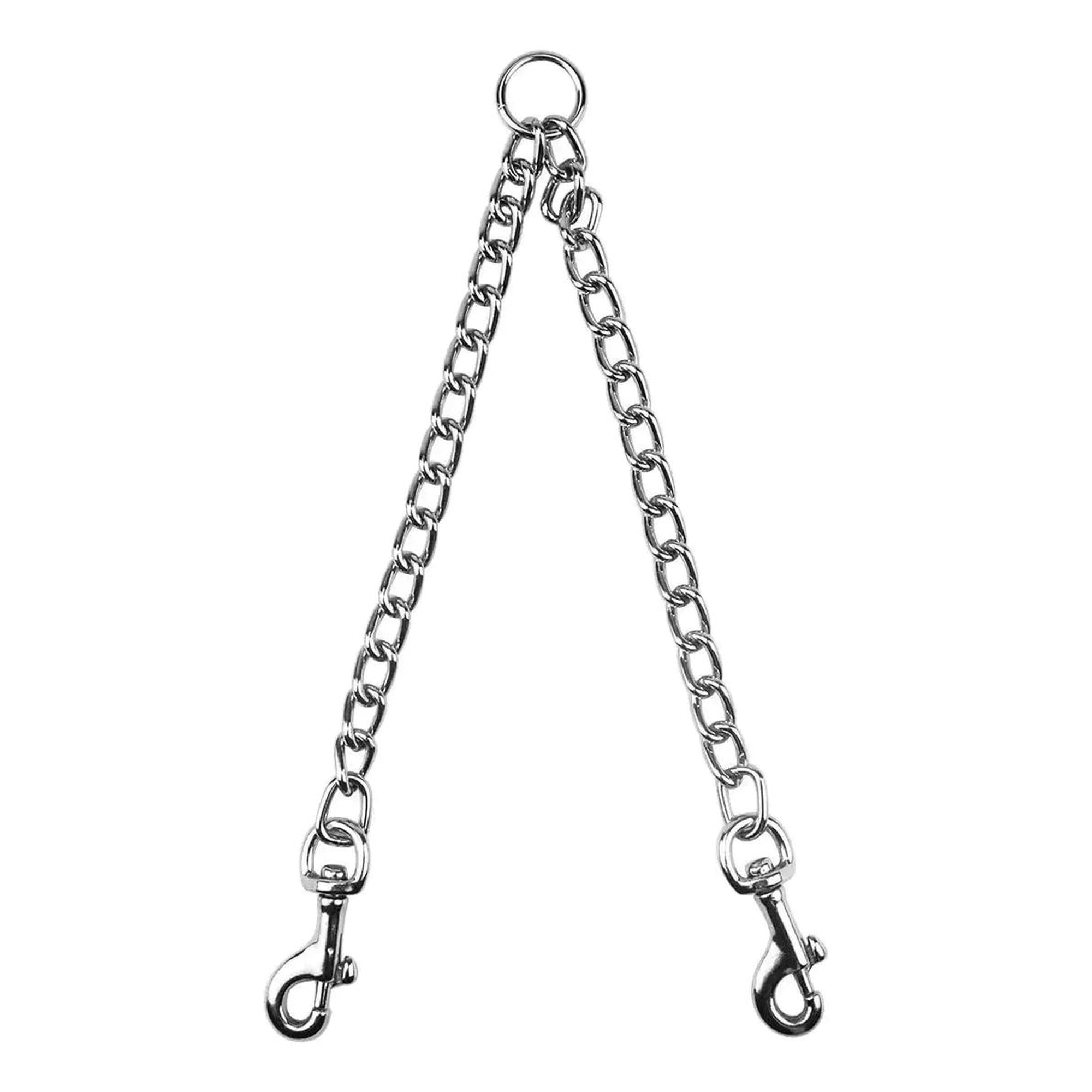 Doble Correa Cadena Para Perros. Talla M Oferta 2x1