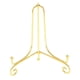 thumbnail image 1 of 4 pulgadas-12 pulgadas de hierro pantalla caballete placa de tazón de China titular de estante de exhibición de oro 5 pulgadas, 1 of 3