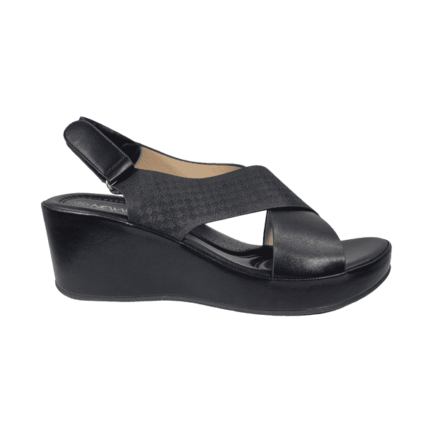SANDALIAS NEW WALK NEGRO CASUAL MUJER | 3J8736-13 - Talla 35