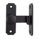 thumbnail image 3 of Pestillo De Puerta Corrediza De Granero, Pestillo De Cerradura De Puerta En ángulo Recto Para Baño Y Jardín, Negro, 3 of 5
