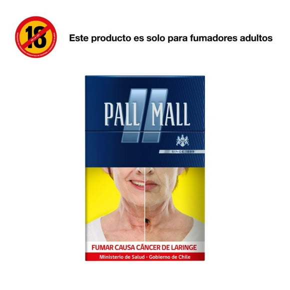 Cigarillos Pall Mall Gris, 1 Cajetilla 20 Un