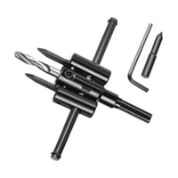 Magideal - De Corona Para Madera, Cortadora De Corona Circular, Herramienta De Perforación Versátil Y Resistente, Cortadora De Madera Redonda Para Carpint 120